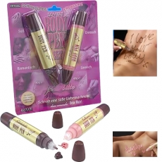 Eetbare body pen