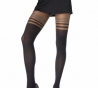 *EOL* gestreepte sheer panty -Leg Avenue-