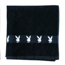 Handdoek Playboy zwart