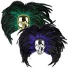 Venitiaans masker met pluimen