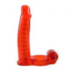 Double Penetrator Cockring with Anal Dong